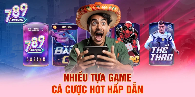 Các trò chơi cá cược hấp dẫn tại okking